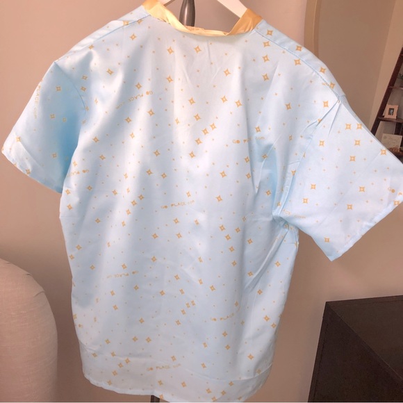 3/$30 Go Place Spa Medium Shorts Pyjamas Lounge Set 2 Piece Stars Short Sleeve - Picture 13 of 16